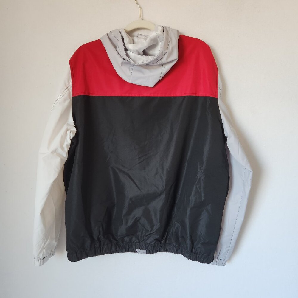 Members Only Color Block Zip-Up Hooded Windbreake… - image 4